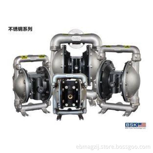 3" Flange SS Air Operated Double Diaphragm Pump Large Flow